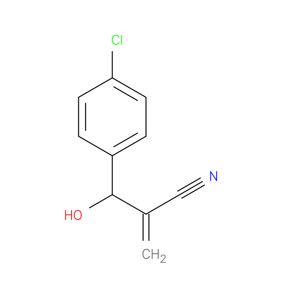 2-[(4-Chlorophenyl)(hydroxy)methyl]prop-2-enenitrile