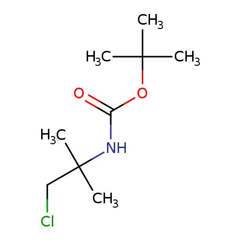 tert-butyl N-(1-chloro-2-methylpropan-2-yl)carbamate