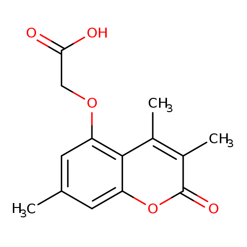 [(3,4,7-Trimethyl-2-oxo-2h-chromen-5-yl)oxy]acetic acid
