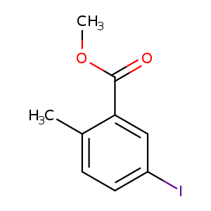 Benzoic acid, 5-​iodo-​2-​methyl-​, methyl ester