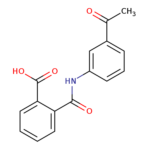 2-[(3-ACETYLANILINO)CARBONYL]BENZENECARBOXYLIC ACID