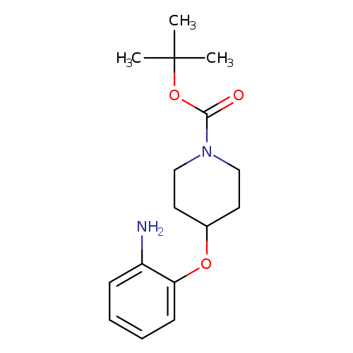 tert-Butyl 4-(2-aminophenoxy)tetrahydro-1(2h)-pyridinecarboxylate