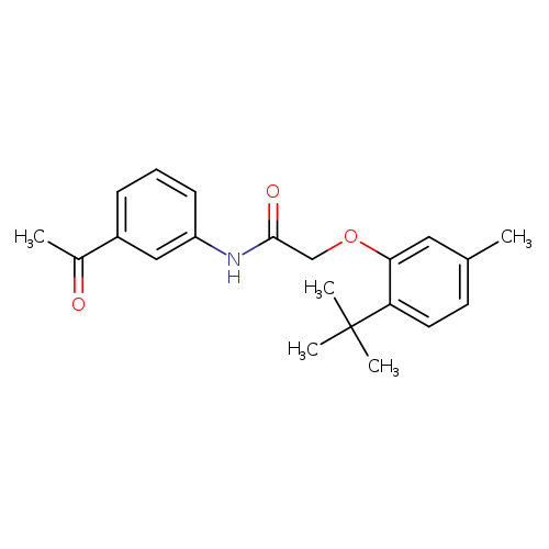 N-(3-acetylphenyl)-2-(2-tert-butyl-5-methylphenoxy)acetamide