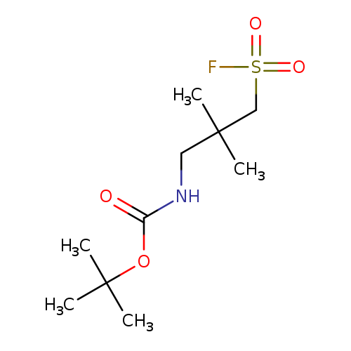 tert-butylN-[3-(fluorosulfonyl)-2,2-dimethylpropyl]carbamate