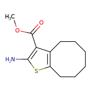 Methyl 2-amino-4,5,6,7,8,9-hexahydrocycloocta[b]thiophene-3-carboxylate