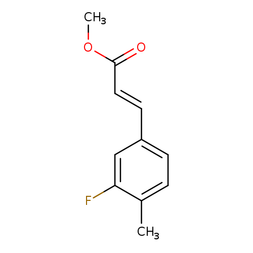 (E)-Methyl 3-(3-fluoro-4-methylphenyl)acrylate