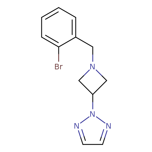 2-{1-[(2-bromophenyl)methyl]azetidin-3-yl}-2H-1,2,3-triazole