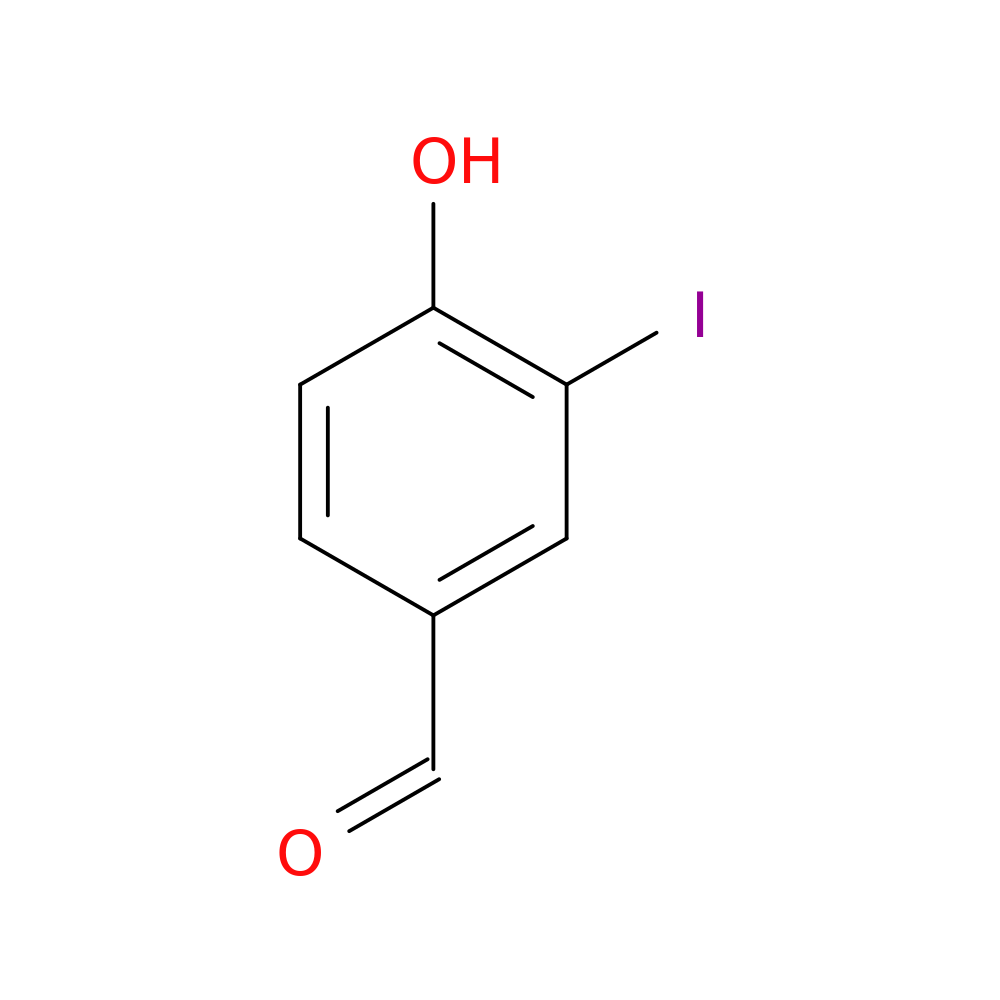 Benzaldehyde, 4-hydroxy-3-iodo-