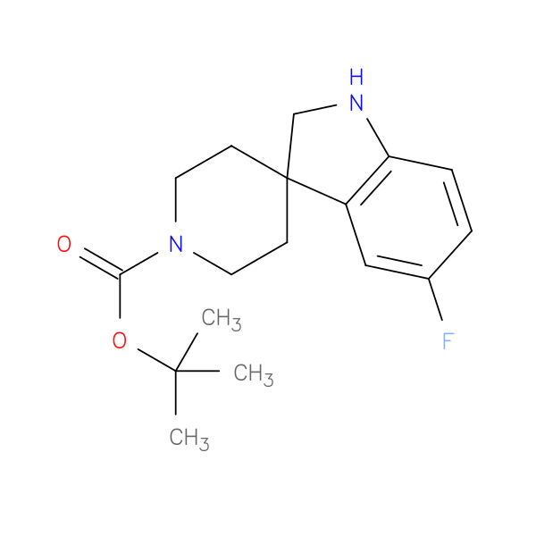 tert-Butyl 5-fluorospiro[indoline-3,4'-piperidine]-1'-carboxylate