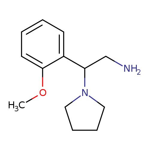 2-(2-Methoxyphenyl)-2-(pyrrolidin-1-yl)ethanamine