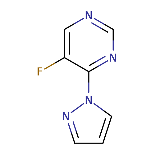5-fluoro-4-(1H-pyrazol-1-yl)pyrimidine