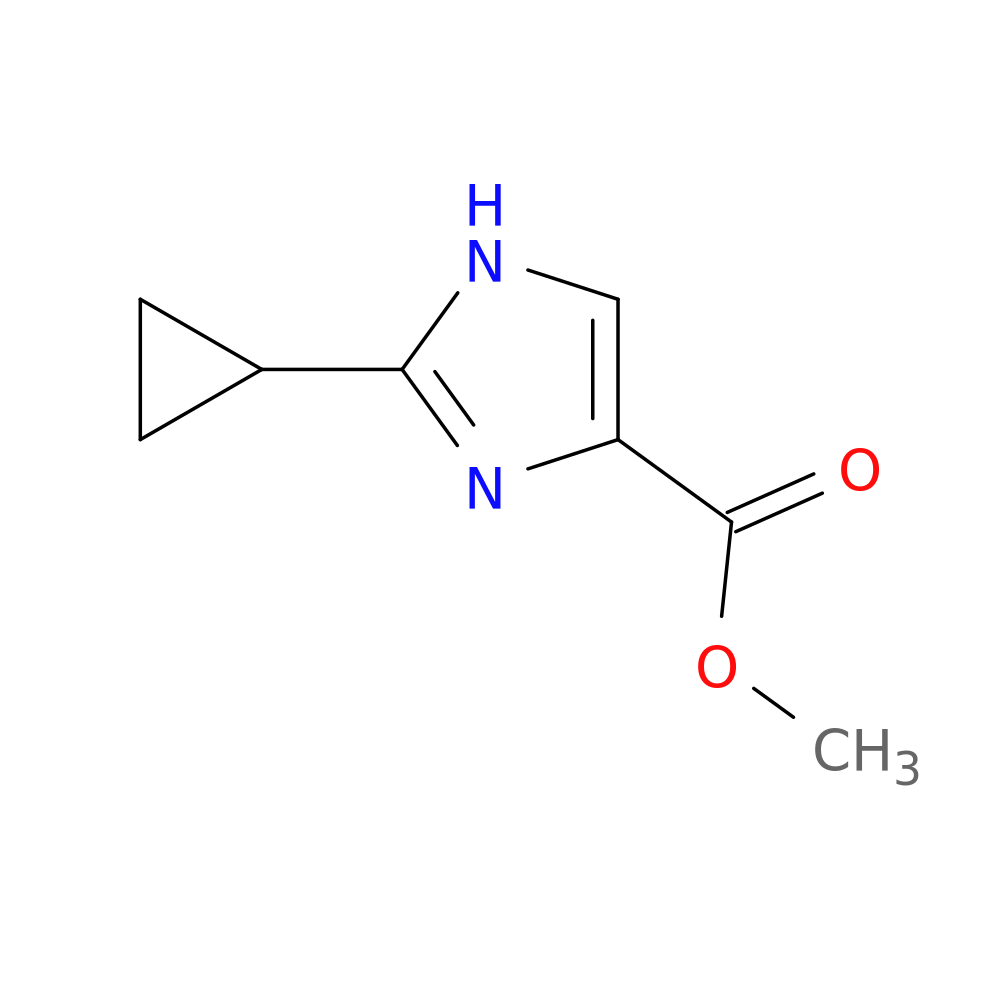 methyl 2-cyclopropyl-1H-imidazole-4-carboxylate