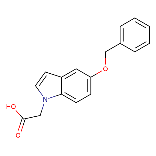 [5-(Benzyloxy)-1h-indol-1-yl]acetic acid