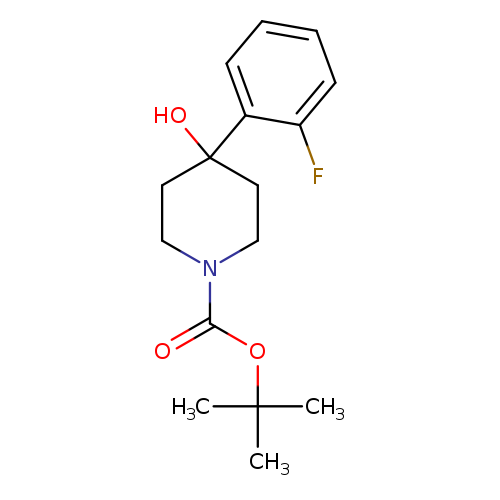 tert-Butyl 4-(2-fluorophenyl)-4-hydroxypiperidine-1-carboxylate