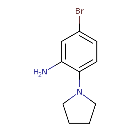 5-bromo-2-(pyrrolidin-1-yl)aniline