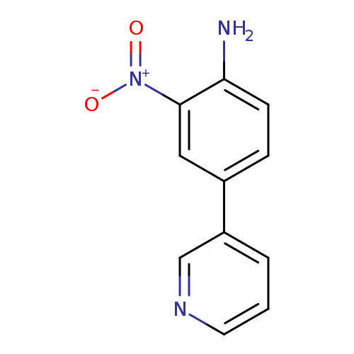 Benzenamine, 2-nitro-4-(3-pyridinyl)-