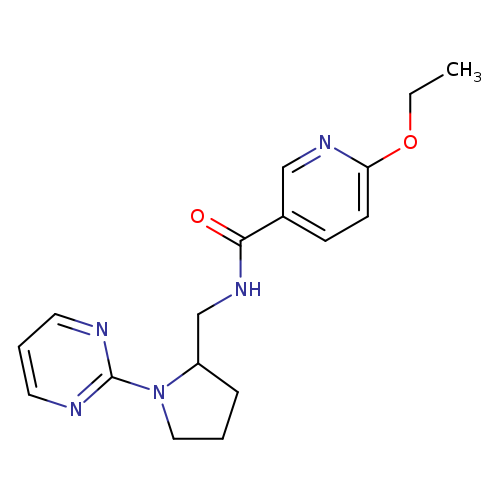 6-ethoxy-N-{[1-(pyrimidin-2-yl)pyrrolidin-2-yl]methyl}pyridine-3-carboxamide