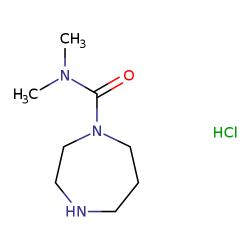 N,N-dimethyl-1,4-diazepane-1-carboxamide hydrochloride