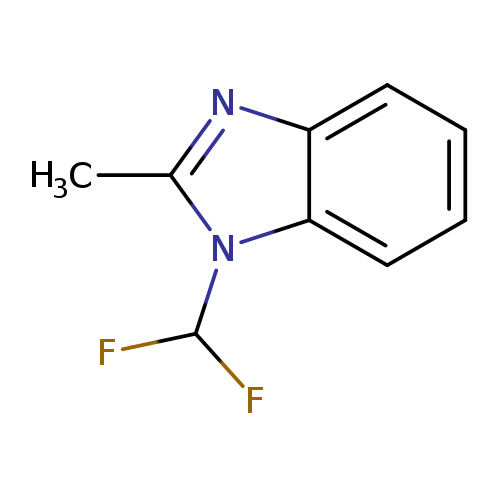 1H-Benzimidazole,1-(difluoromethyl)-2-methyl-