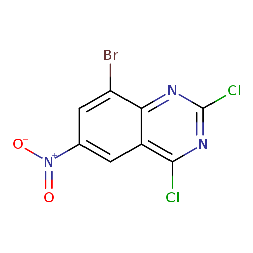 8-Bromo-2,4-dichloro-6-nitroquinazoline