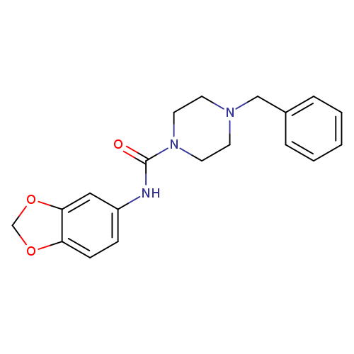 N-(2H-1,3-benzodioxol-5-yl)-4-benzylpiperazine-1-carboxamide