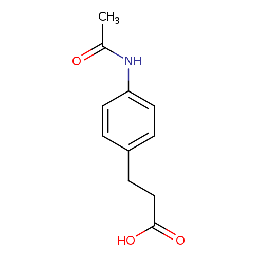 3-(4-acetamidophenyl)propanoic acid