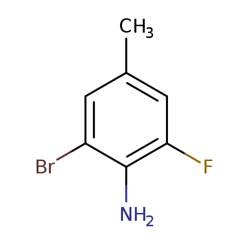 Benzenamine, 2-bromo-6-fluoro-4-methyl-