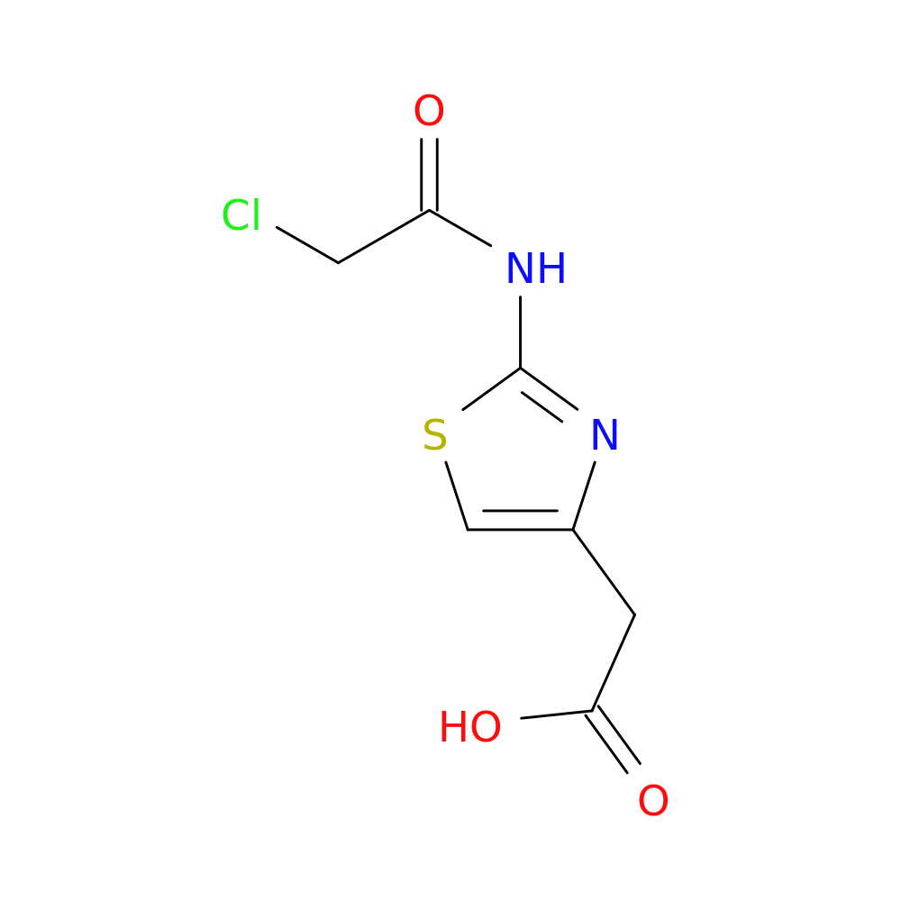 2-(2-Chloroacetamido)-4-thiazoleacetic acid