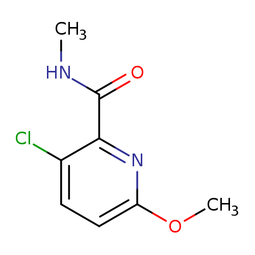 3-Chloro-6-methoxy-2-(methylcarbamoyl)pyridine