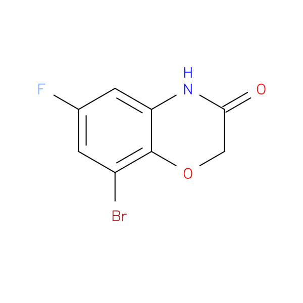 8-Bromo-6-fluoro-2,4-dihydro-1,4-benzoxazin-3-one