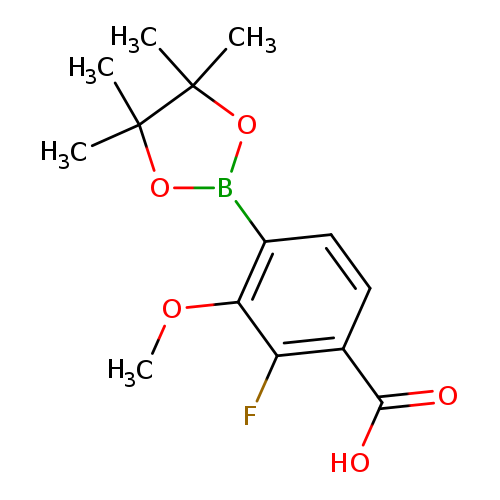 2-Fluoro-3-methoxy-4-(tetramethyl-1,3,2-dioxaborolan-2-yl)benzoic acid