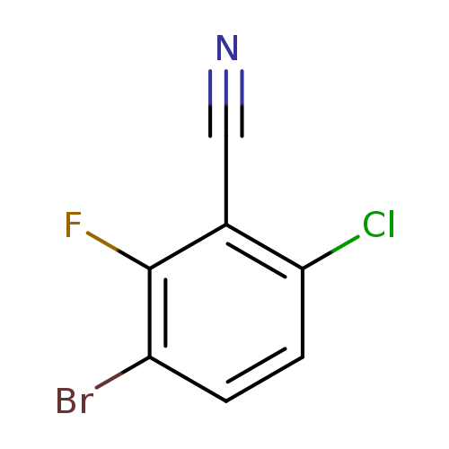 3-Bromo-6-chloro-2-fluorobenzonitrile