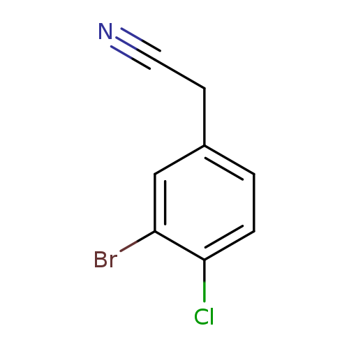 2-(3-Bromo-4-chlorophenyl)acetonitrile
