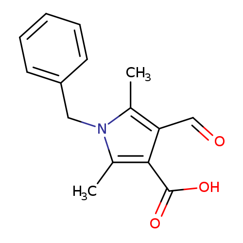 1-Benzyl-4-formyl-2,5-dimethyl-1h-pyrrole-3-carboxylic acid