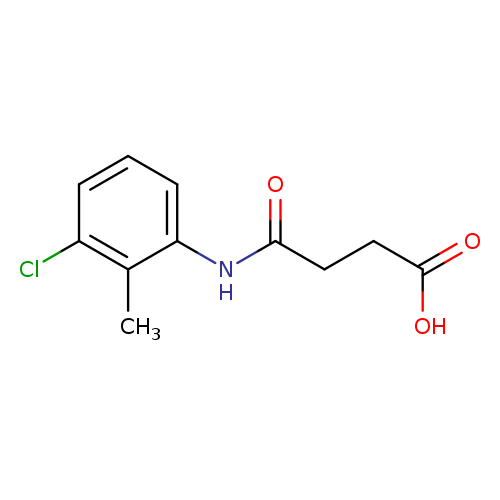 4-[(3-chloro-2-methylphenyl)amino]-4-oxobutanoic acid