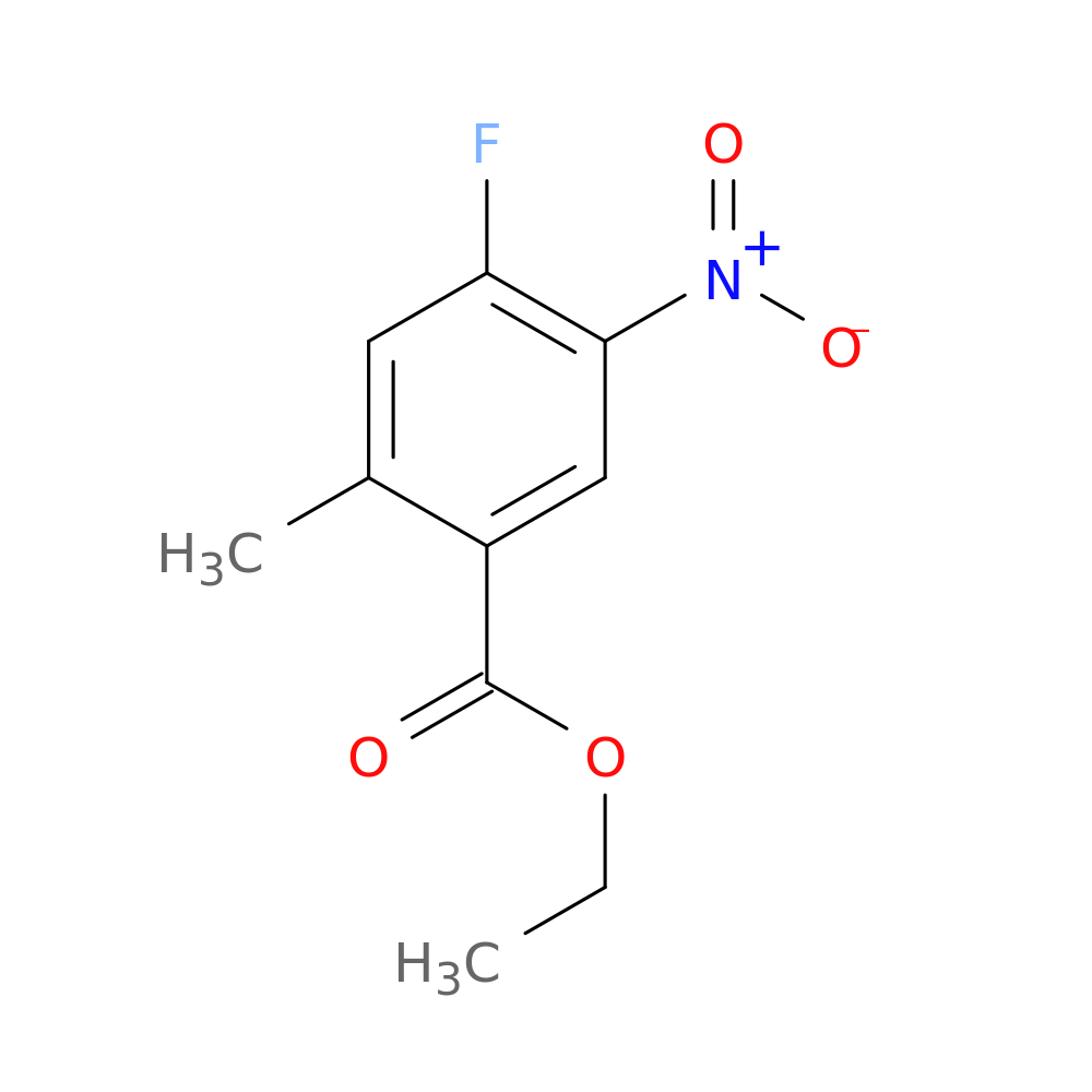ethyl 4-fluoro-2-methyl-5-nitrobenzoate