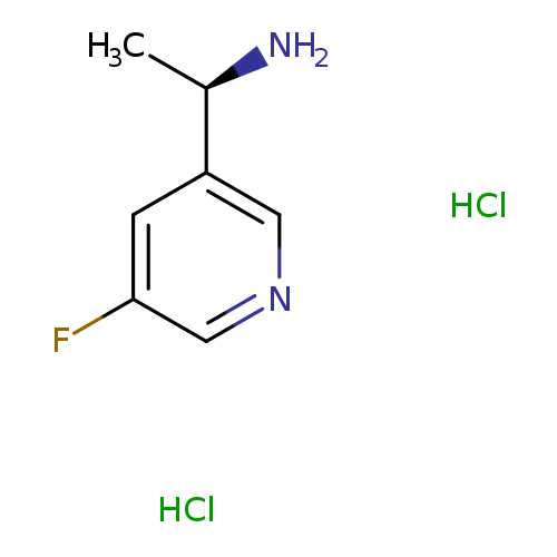 (1R)-1-(5-fluoropyridin-3-yl)ethan-1-amine dihydrochloride