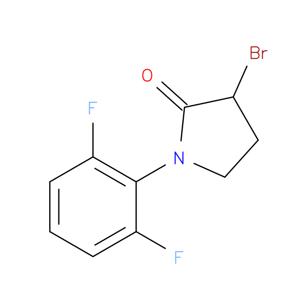 3-Bromo-1-(2,6-difluorophenyl)pyrrolidin-2-one