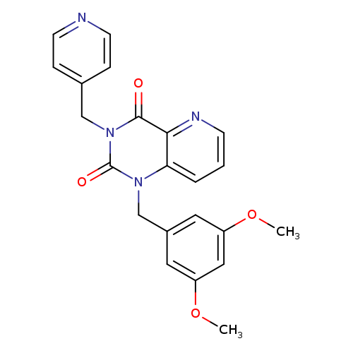 1-[(3,5-dimethoxyphenyl)methyl]-3-[(pyridin-4-yl)methyl]-1H,2H,3H,4H-pyrido[3,2-d]pyrimidine-2,4-dione