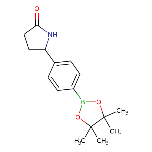 5-[4-(4,4,5,5-Tetramethyl-1,3,2-dioxaborolan-2-yl)phenyl]-2-pyrrolidinone