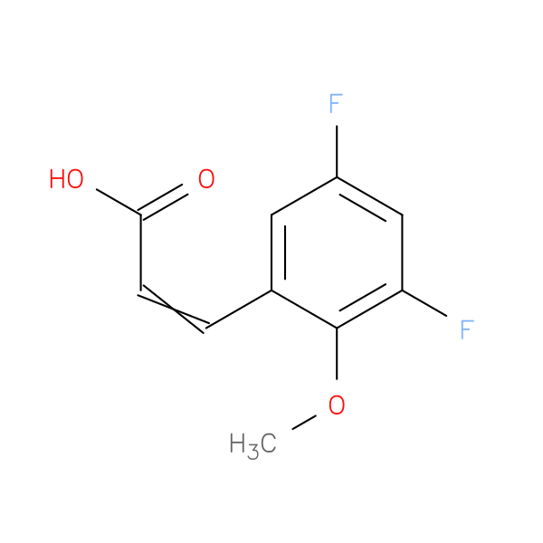 3,5-Difluoro-2-methoxycinnamic acid