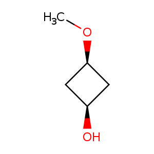 methoxycyclobutan-1-ol, cis