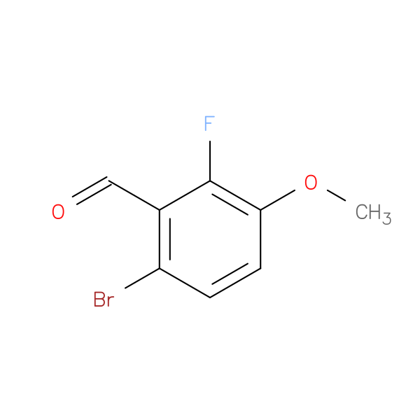 6-Bromo-2-fluoro-3-methoxybenzaldehyde