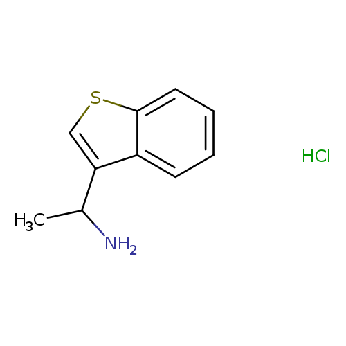 1-(1-Benzothiophen-3-yl)ethan-1-amine hydrochloride