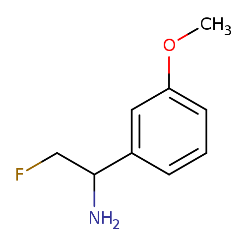 2-fluoro-1-(3-methoxyphenyl)ethan-1-amine