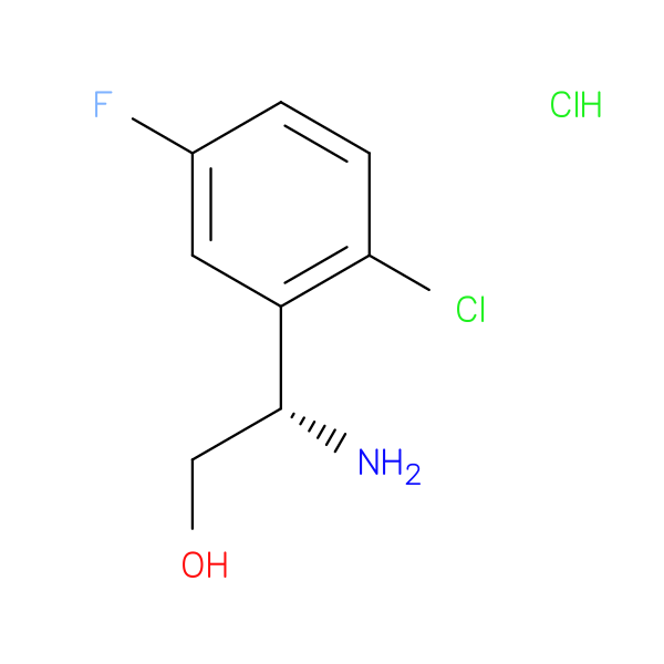 (S)-2-Amino-2-(2-chloro-5-fluorophenyl)ethan-1-ol hydrochloride