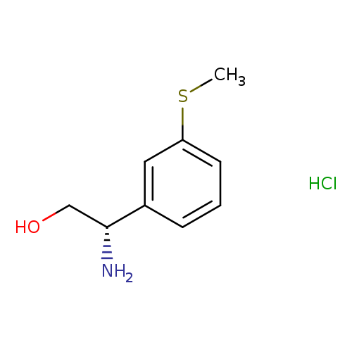 (S)-2-Amino-2-(3-(methylthio)phenyl)ethanol hydrochloride
