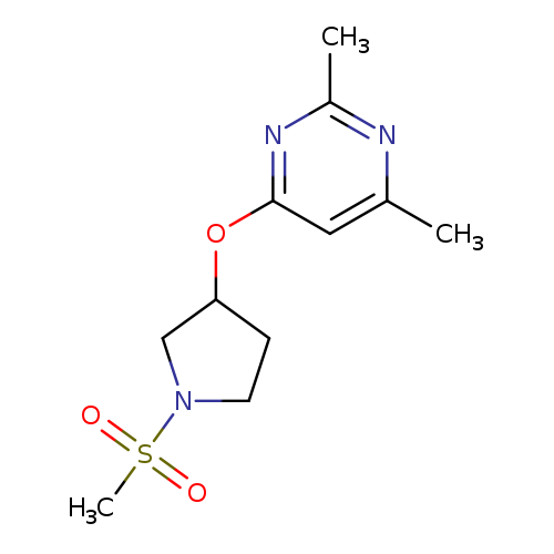 4-[(1-methanesulfonylpyrrolidin-3-yl)oxy]-2,6-dimethylpyrimidine