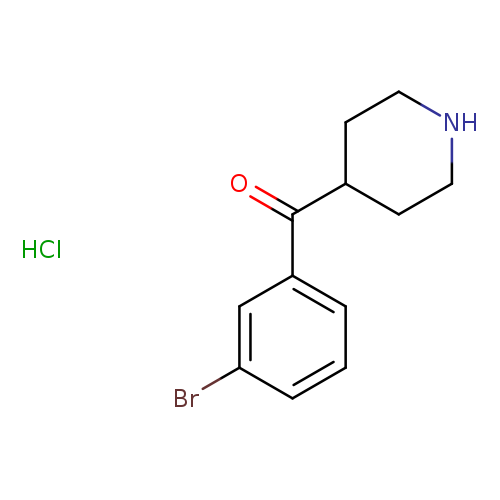 (3-Bromophenyl)-4-piperidinylmethanone