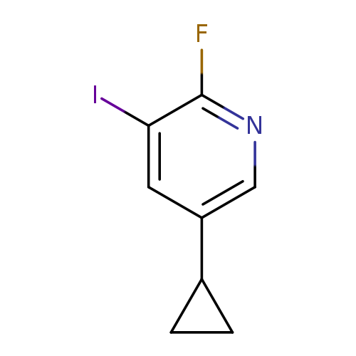 5-Cyclopropyl-2-fluoro-3-iodopyridine